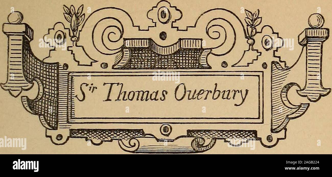 . The miscellaneous works in prose and verse of Sir Thomas Overbury, knt.. etter from SIB THOMAS OVERBURY. lxvii Much—very much could be said upon the Over-bury murder, aud documents, damning to the King,could, if space permitted, be adduced. But thewriter reserves them for an opportunity of enteringmore fully into the subject. The character of Mayerne yet remains to bethoroughly investigated, and his connection with theKing fully explained. When this has been accom-plished it will then probably be found that Dr.Mayerne, the courtly pander to the vices of thegreaf, was the instrument, and Jame Stock Photo