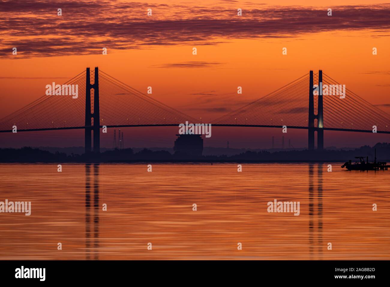 Dames Point Bridge Stock Photo