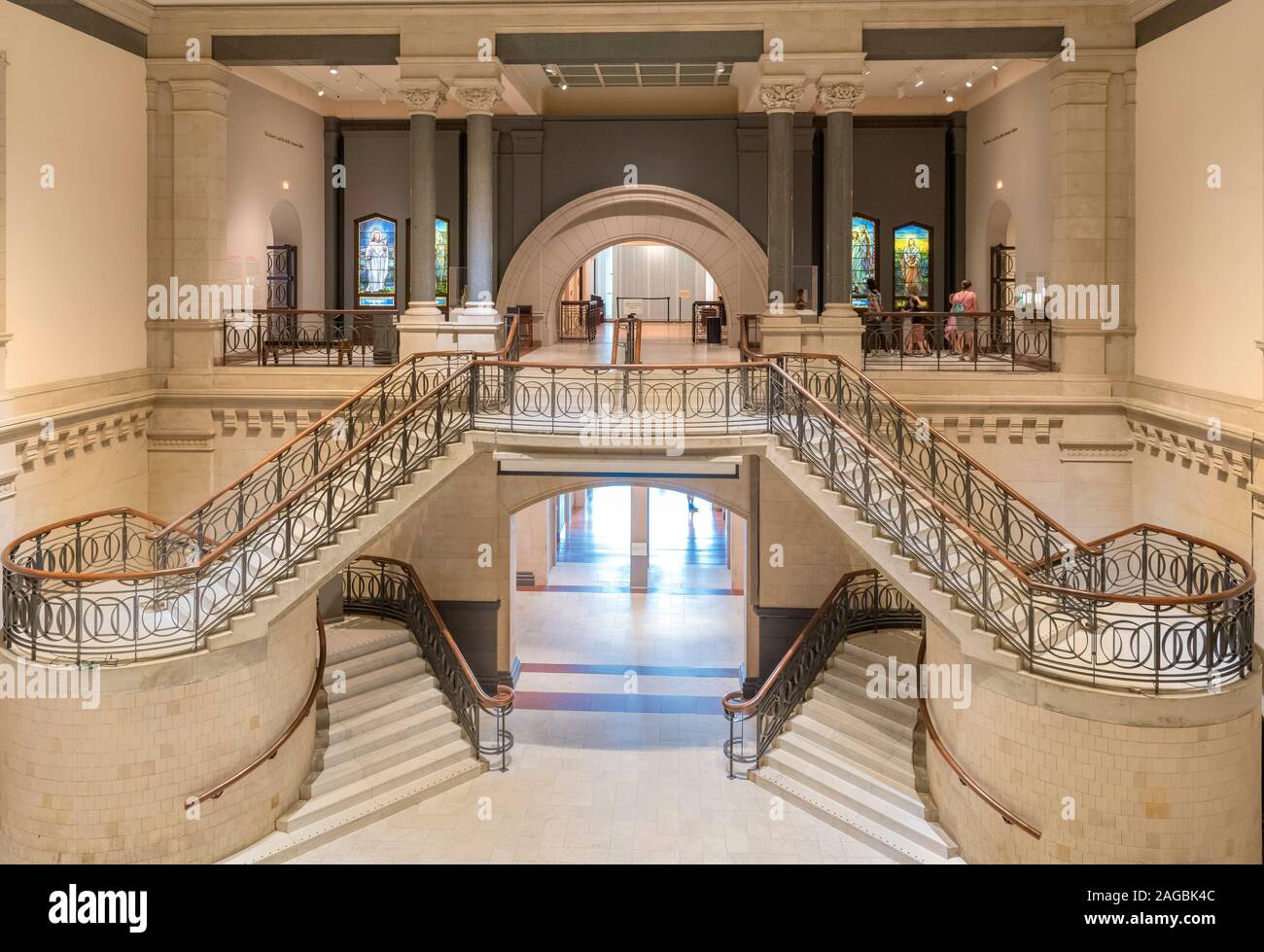 Interior of the Cincinnati Art Museum, Eden Park Drive, Cincinnati