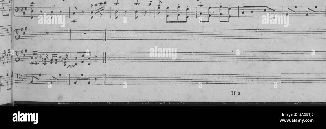 . Die Entfuhrung aus dem Serail : ein komisches Singspiel in drey Aufzugen (1796). f |j J JN [j-4^^^^. Coro. Allegro non troppo. Stock Photo