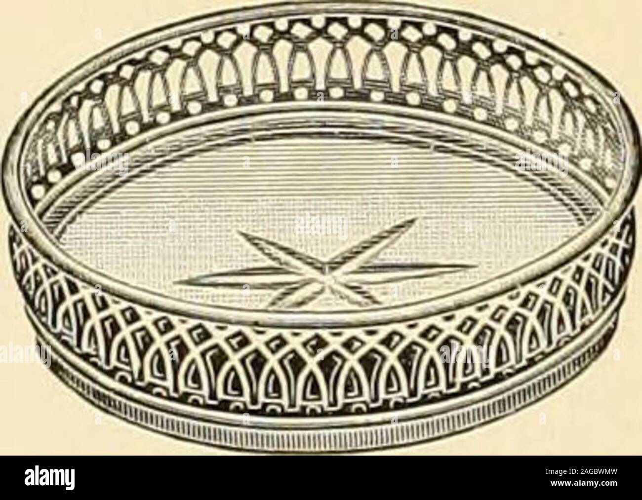 . Premium catalog.. No. 54. Cracker and Cheese Dish. Diameter, 10