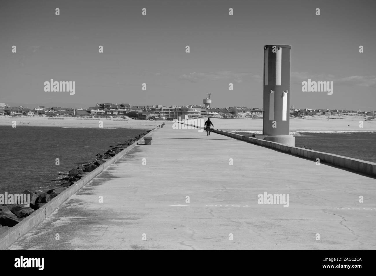 Praia da Barra Aveiro Portugal Stock Photo