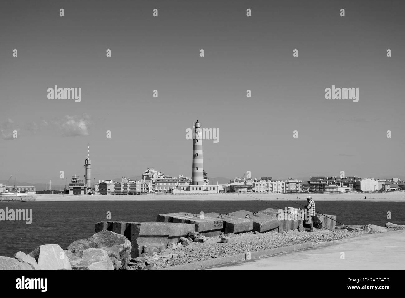 Praia da Barra Aveiro Portugal Stock Photo