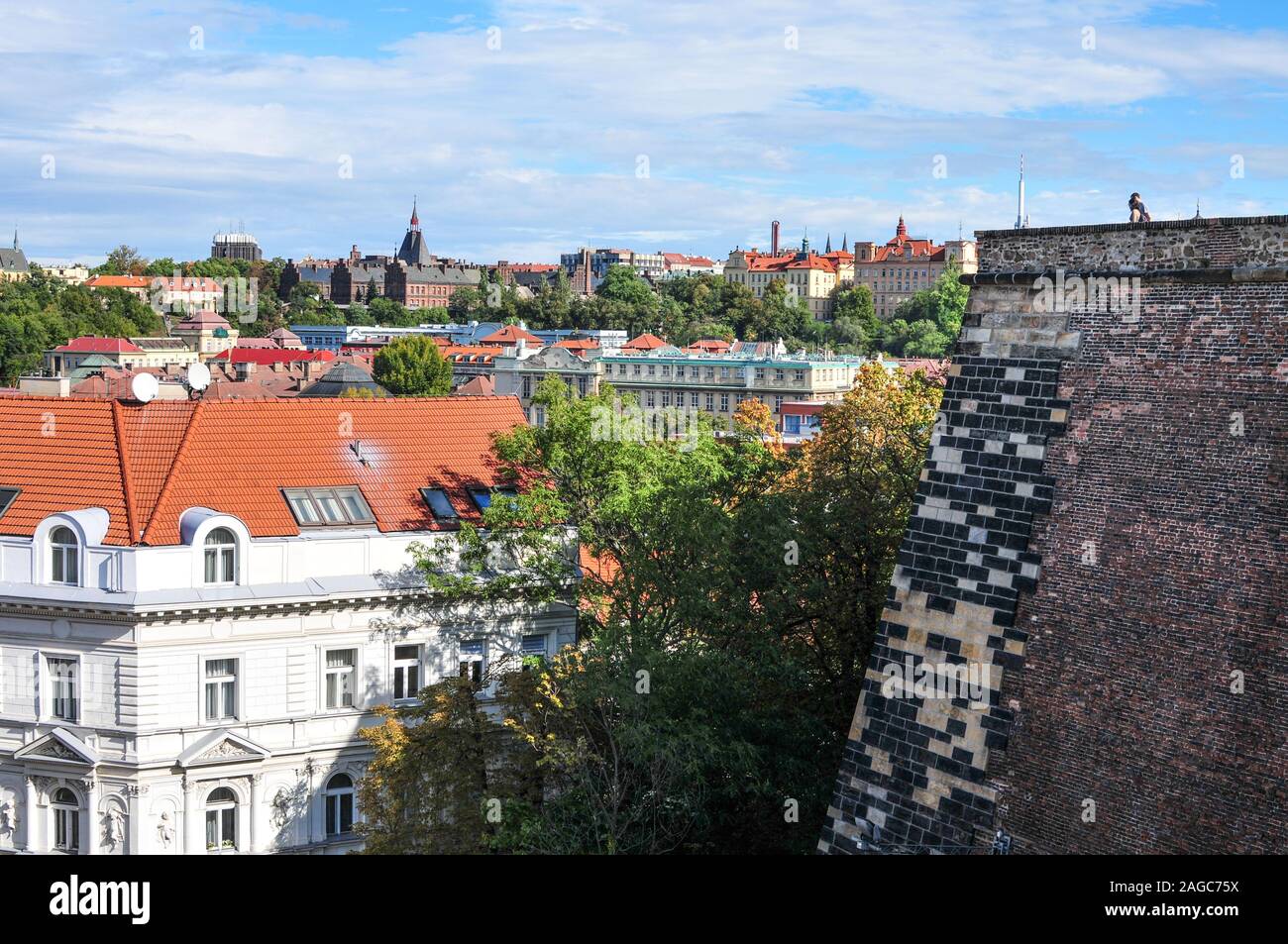 Praha Cheko Views of the city of Prague Praha Czech Republic Stock Photo - Alamy