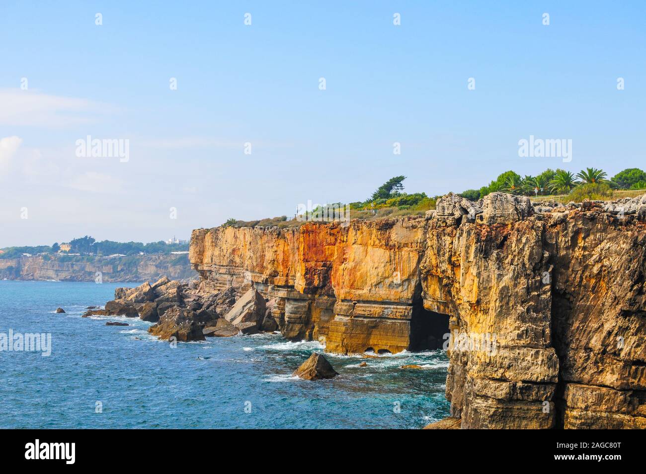 Boca do Inferno Cascais Portugal Stock Photo - Alamy