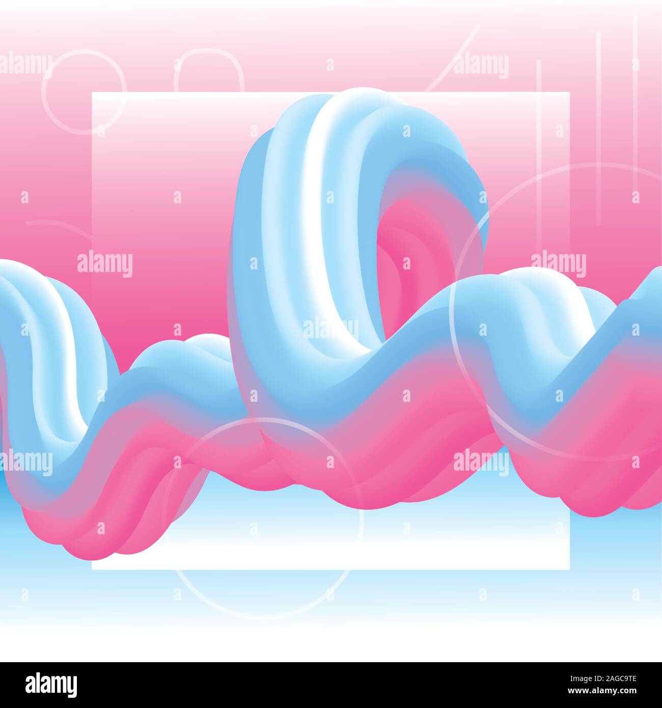 Pink and blue liquid shape design, Fluid background abstract modern ...