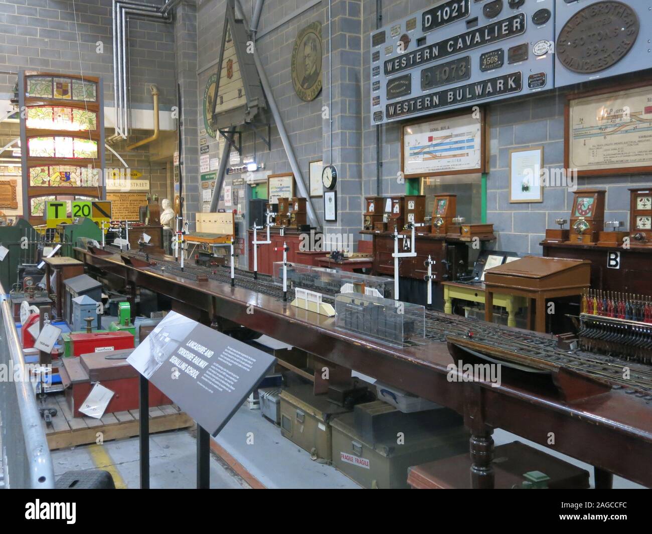 The Lancashire & Yorkshire Railway Signalling School is a comprehensive 