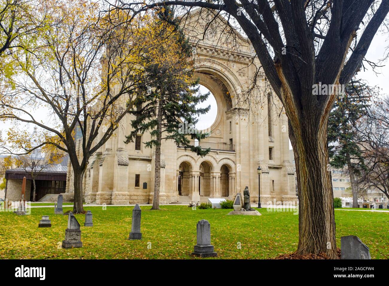 The Roman Catholic basilica and church of St. Boniface Cathedral