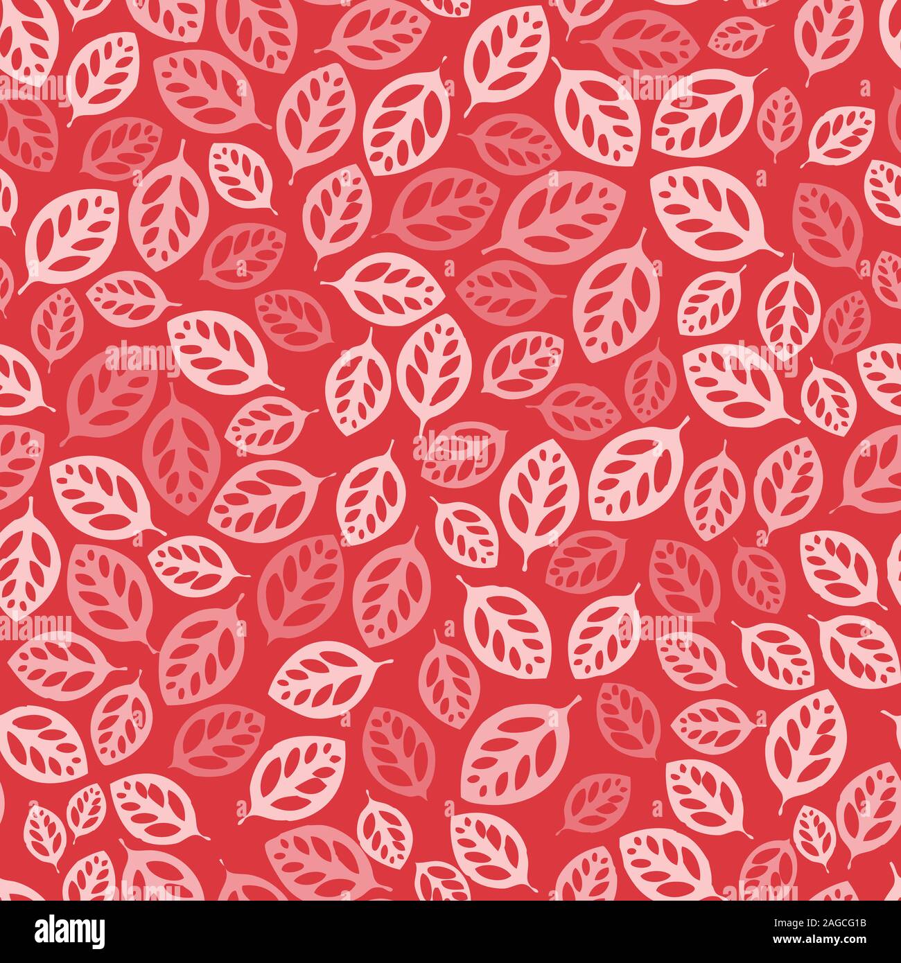 Leaf seamless repeat pattern background Stock Photo - Alamy