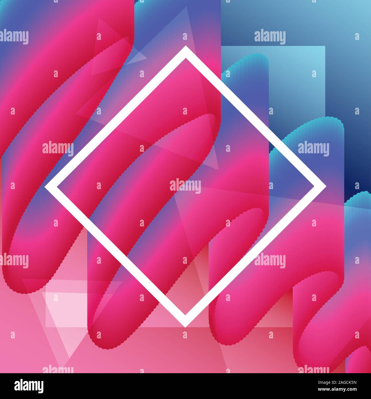 Blue and pink liquid shape design, Fluid background abstract modern ...
