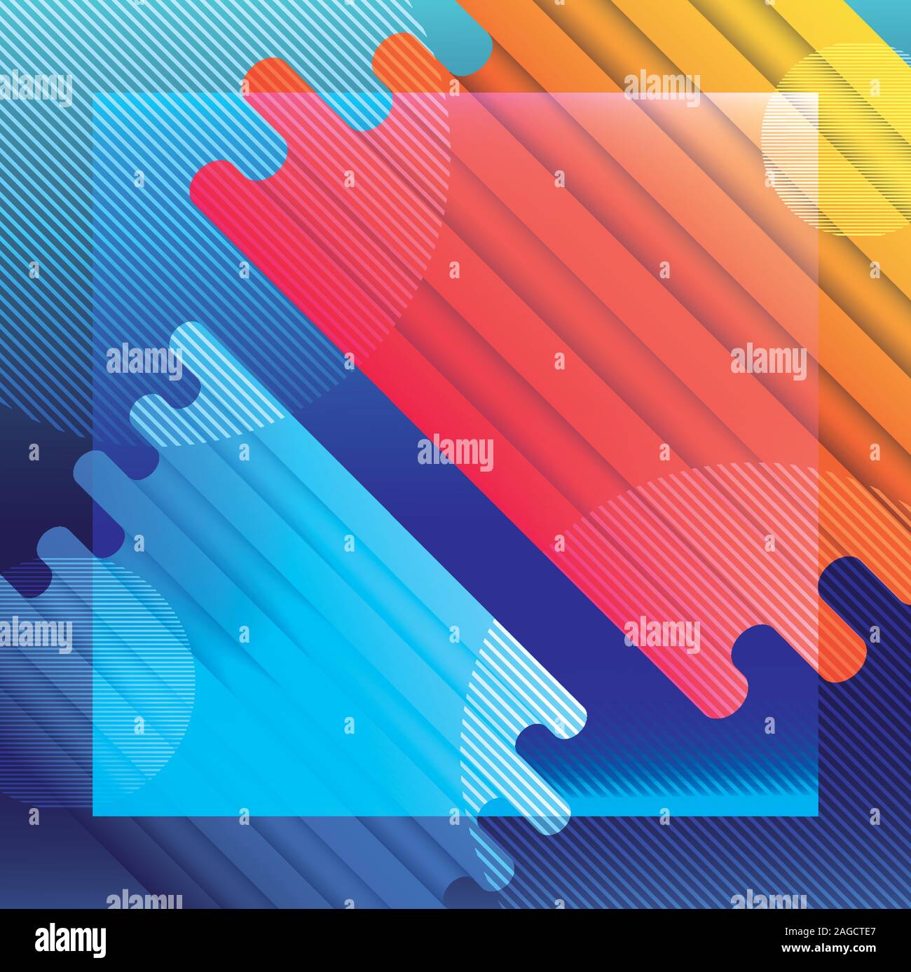 Blue and orange liquid shape design, Fluid background abstract modern ...