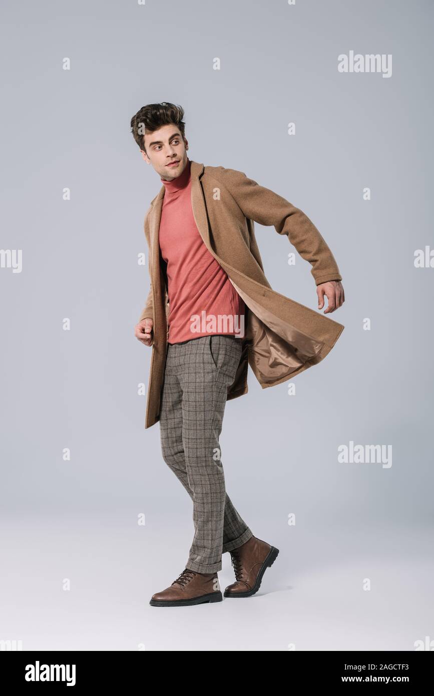 Stylish beige coat hi-res stock photography and images - Alamy