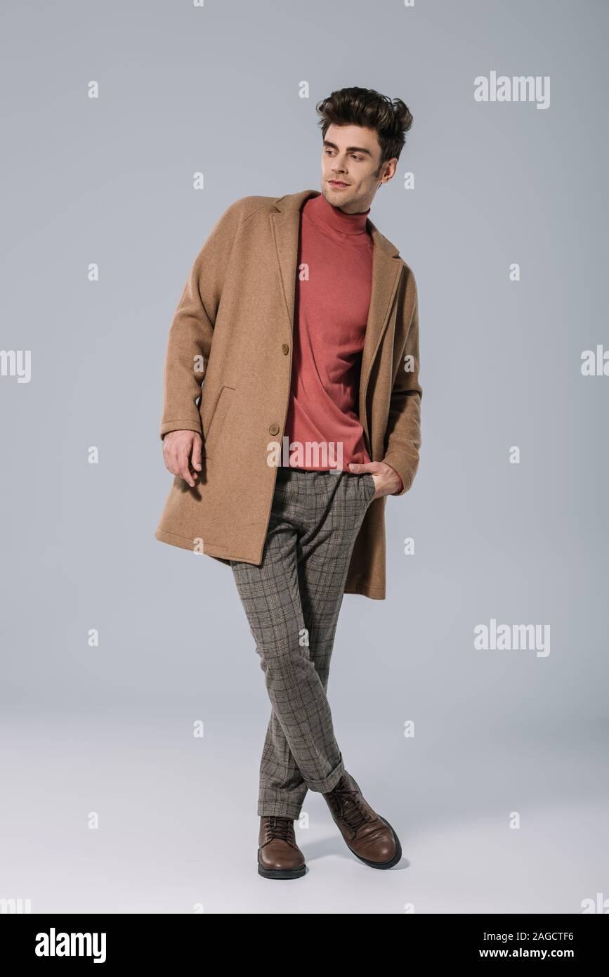 Stylish beige coat hi-res stock photography and images - Alamy