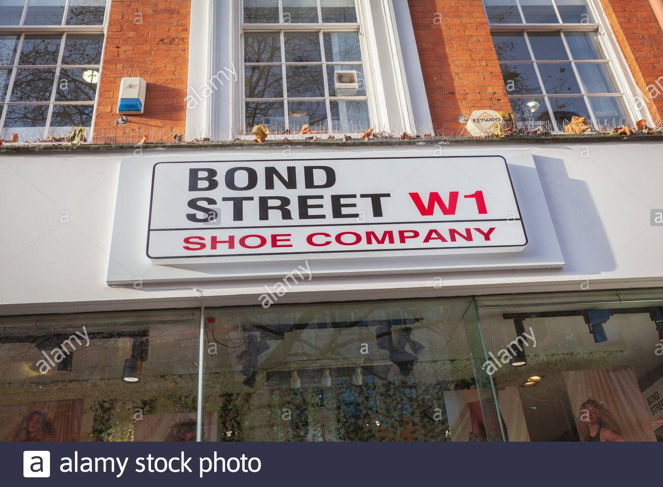 Bond Street W1 Shoe Company Shop Front 