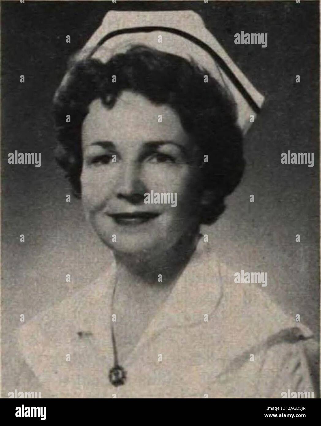. The Canadian nurse. Virginia Lindabury Also taking up full-time duties with theJournal is Claire Hlgat, French assistanteditor, who has been completing require-ments for her degree in nursing from InstitutMarguerite dYouvillc, Montreal. Quebec born — Amos is her home-town —Miss Bigue studied at Ecole normale deNicolet, P.Q. and at the University of Ot-tawa before beginning her nurses trainingat the Ottawa General Hospital. She had. il {Jac-Gu. yUntreai) Claire Bigue several years of experience in operatingroom work in a huspitiJ in Xoranda andin the O.G.H. in general staff and super-visory Stock Photo