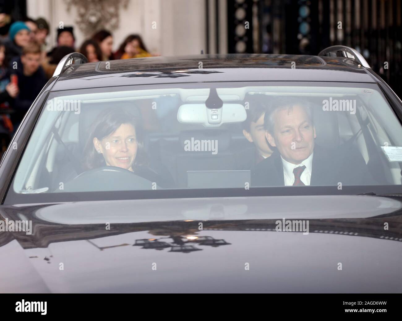 London, UK. 18th Dec, 2019. Lady Sarah Chatto and Daniel Chatto were amongst the guests as members of the Royal family attend HM Queen Elizabeth II's annual Christmas lunch, at Buckingham Palace, London, on December 18, 2019. Credit: Paul Marriott/Alamy Live News Stock Photo