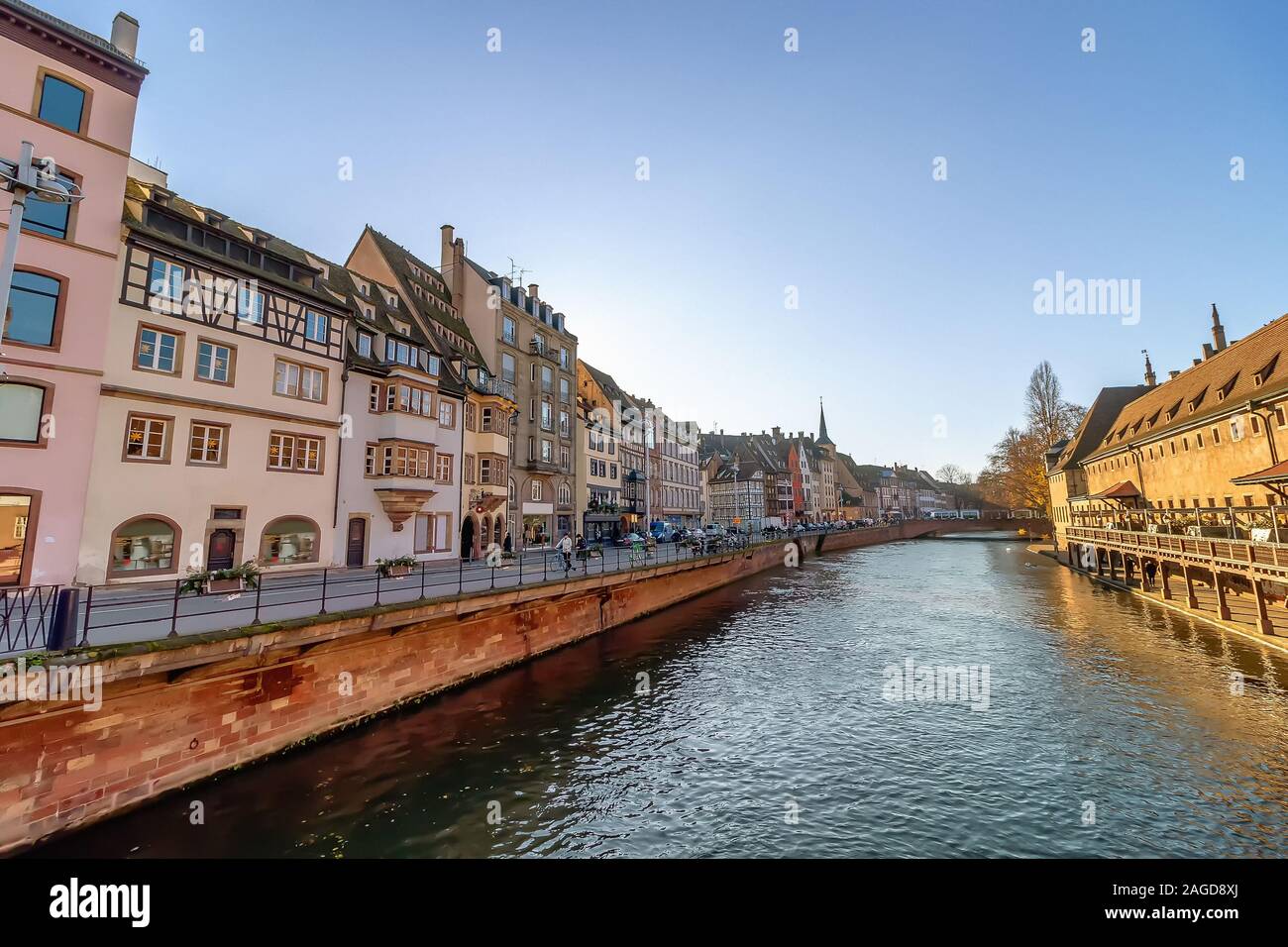 Alsace street view with sky hi-res stock photography and images - Alamy