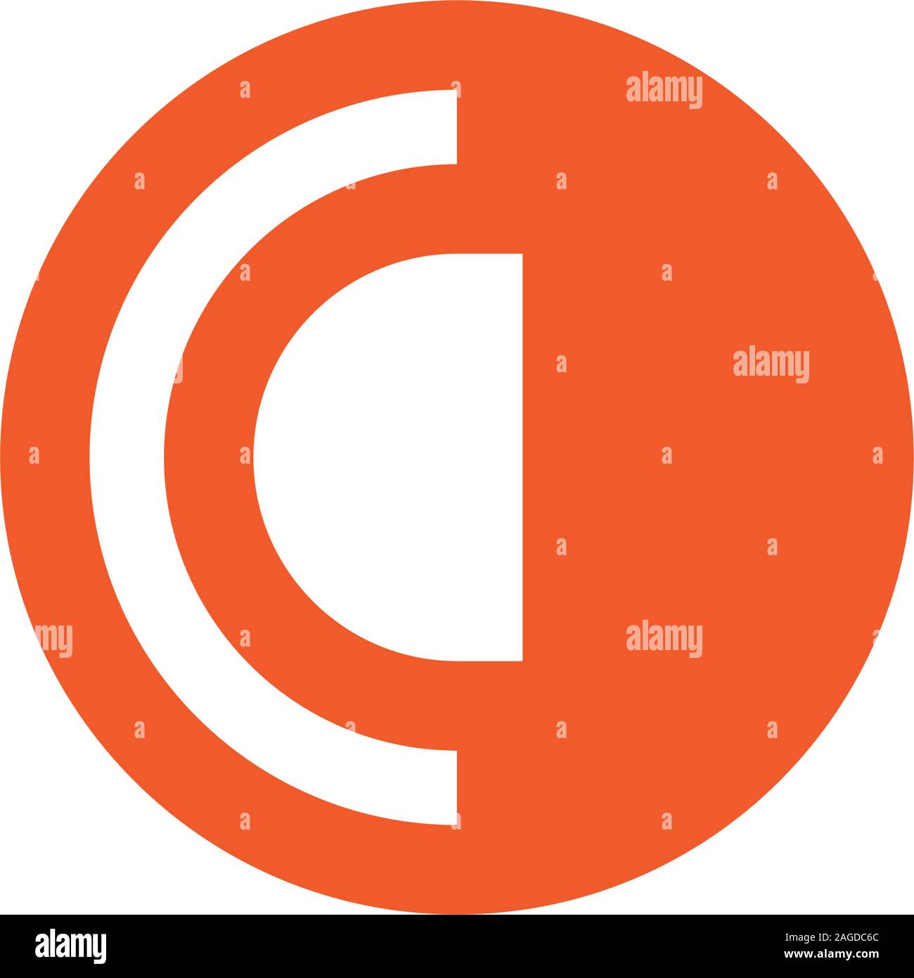 letter-c-simple-geometric-circle-logo-vector-stock-vector-image-art