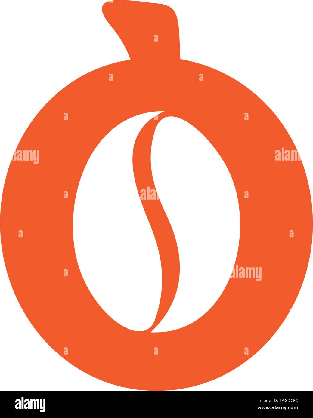 coffee fruit taste symbol vector Stock Vector Image & Art Alamy