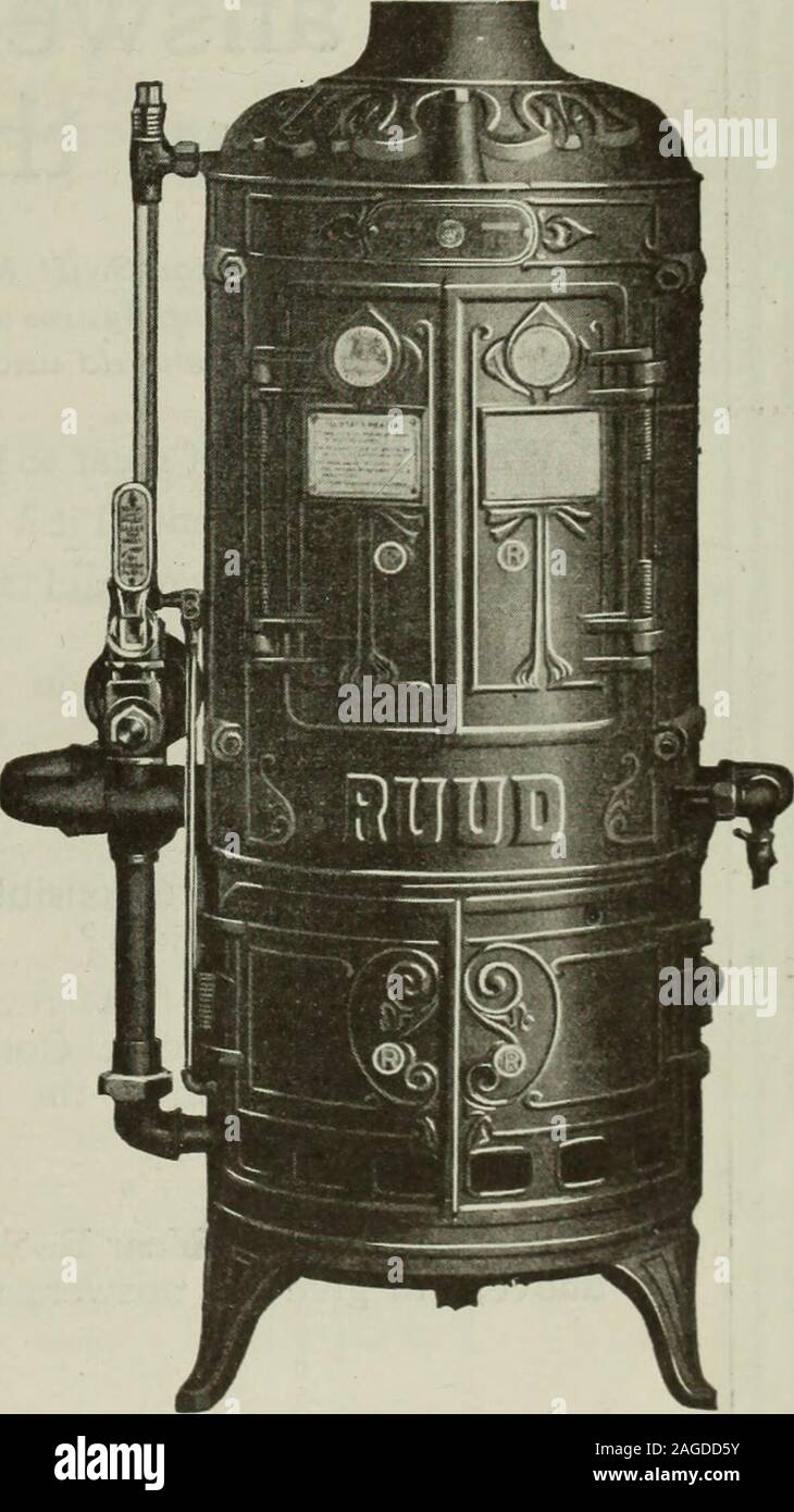 The literary digest. AUTOMATIC WATER HEATER Hot Water All Over