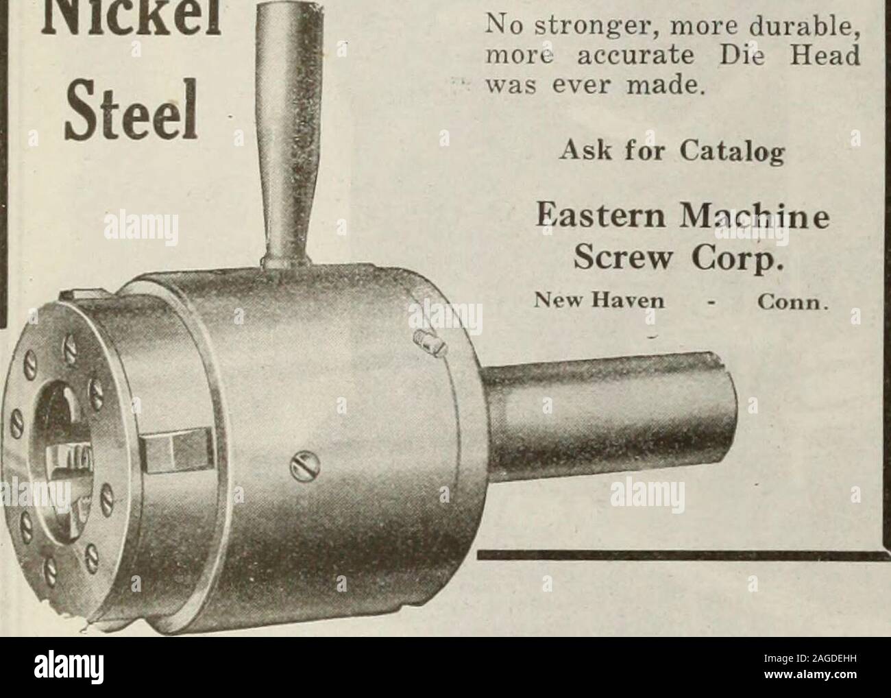 Canadian Machinery And Metalworking January June 1919 Die Head Cuts Perfect Threads The H G Die Head Illustrated Is Only 3 Outsidediameter Yet It Will Cut From The Smallest Up To