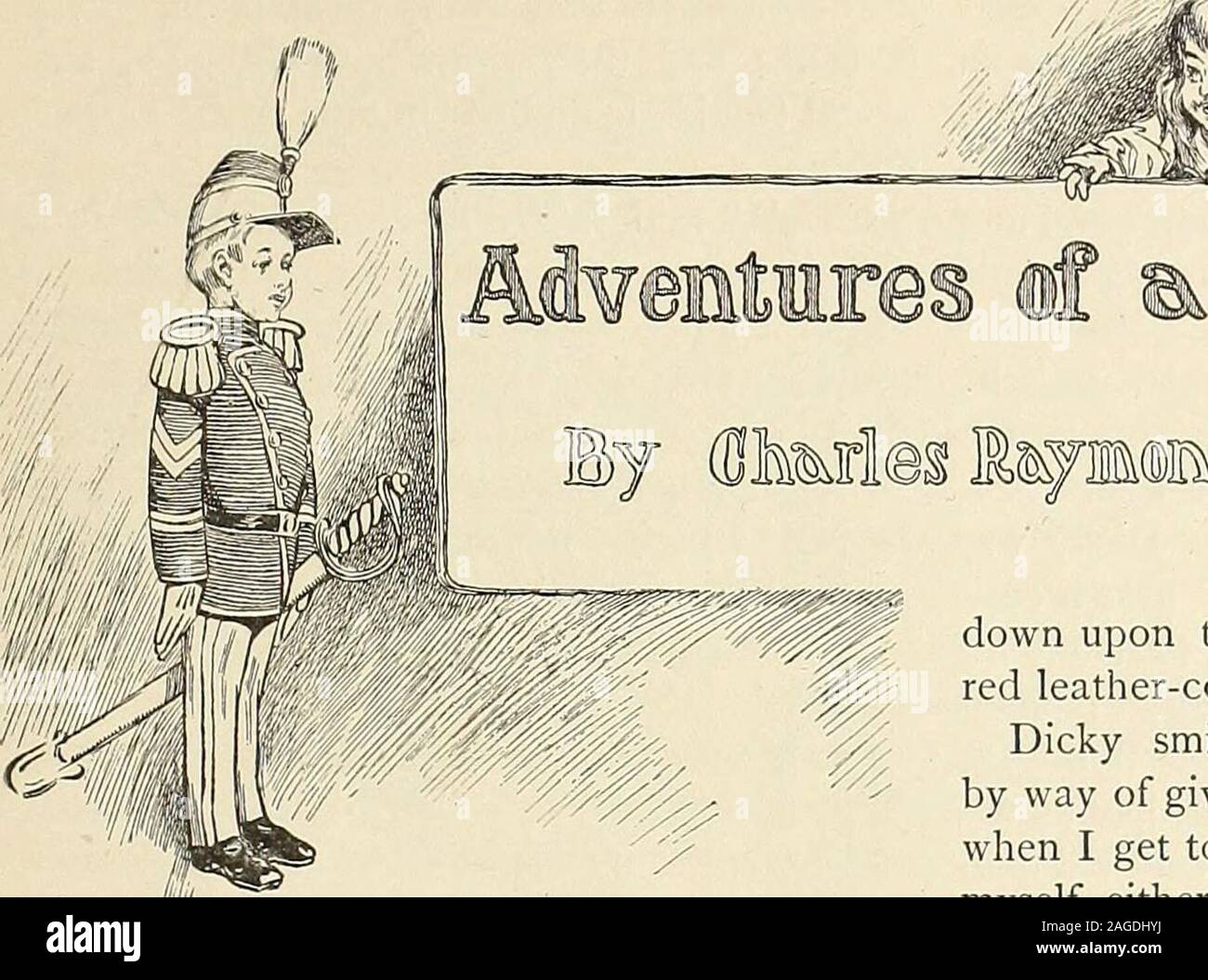 St Nicholas Serial As Tucking Him Under The Sheets There To Remain While Some Of His Wardrobe Wasdrying Then As I Bent Over Him Looking Asstern And Inexorable And Disgusted As A