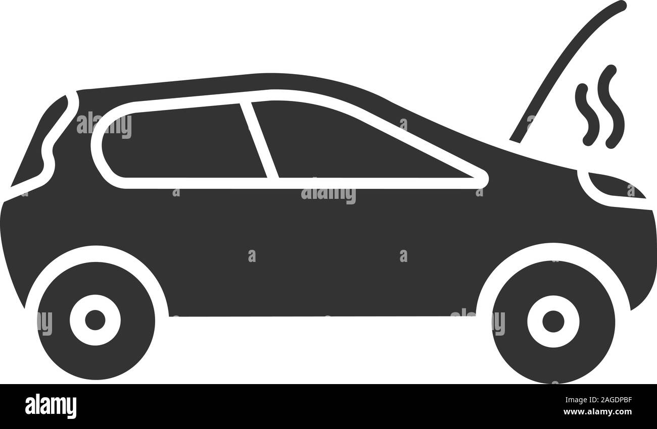 Car Hood Open Cut Out Stock Images Pictures Alamy
