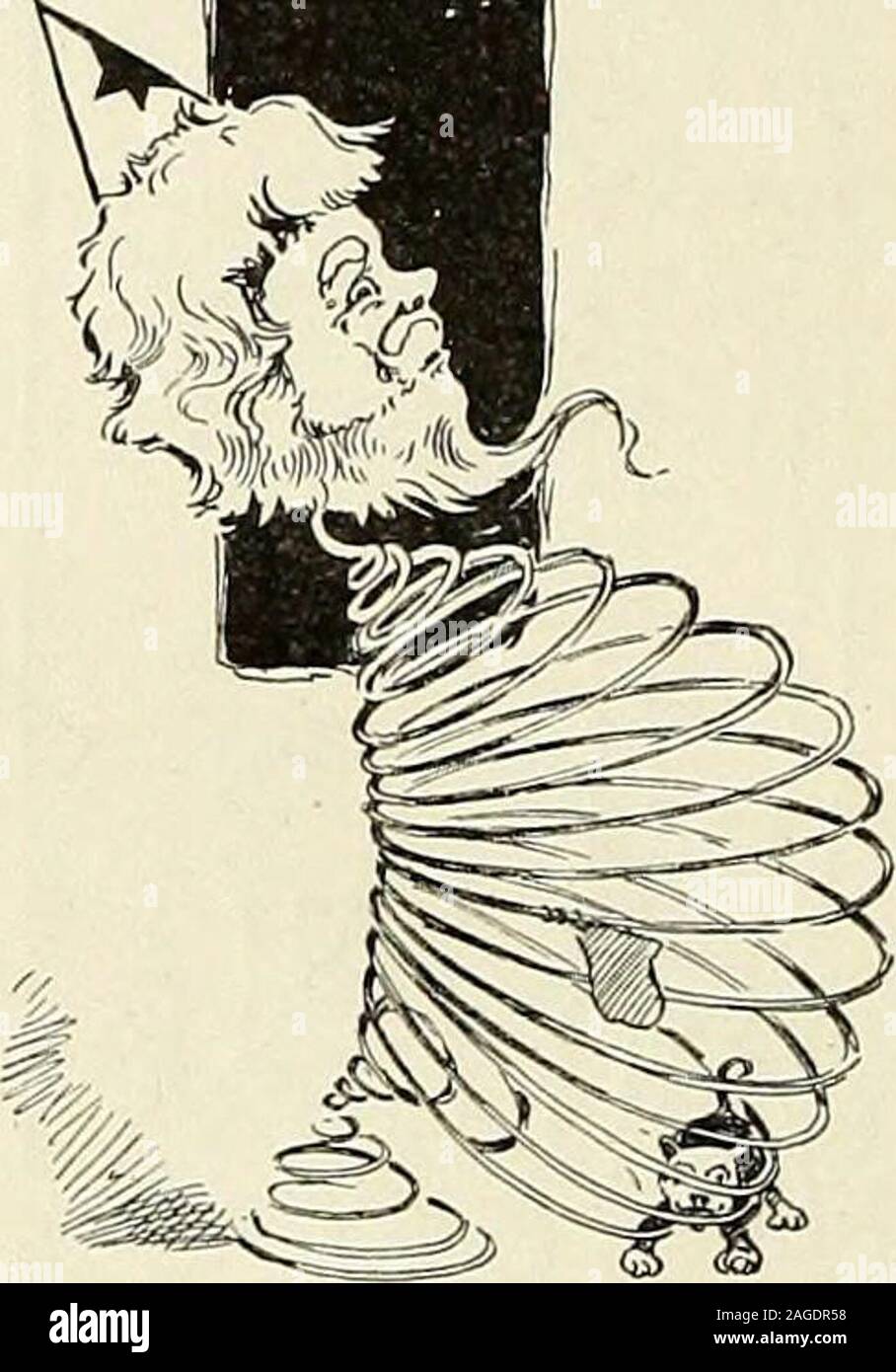 . St. Nicholas [serial]. A tisry rotund man is he. He captures ...