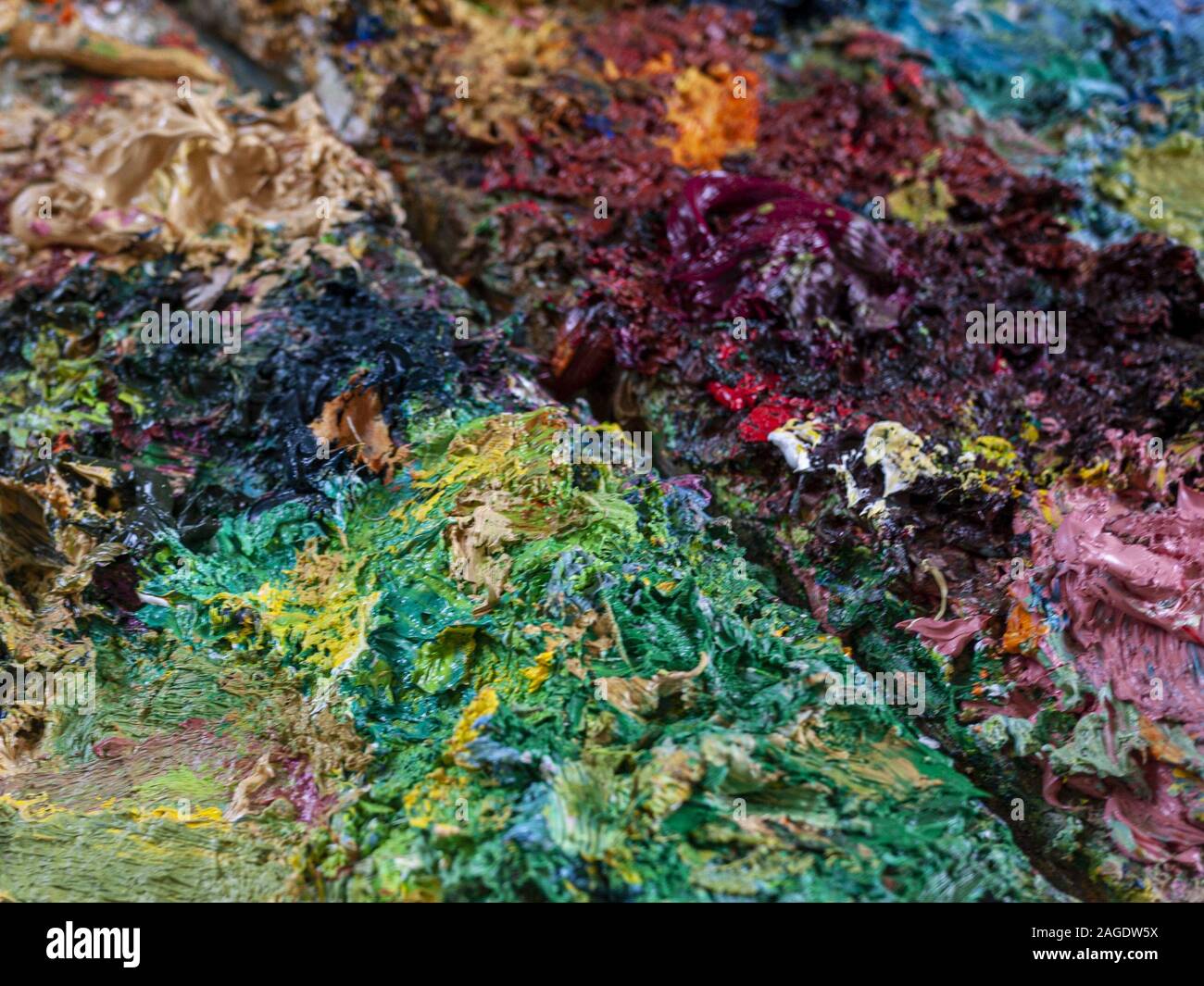 High angle closeup shot of a colorful rock texture - perfect for a cool  background or wallpaper Stock Photo - Alamy