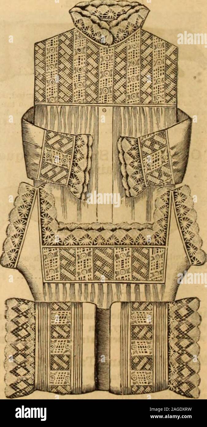 . Illustrated fashion catalogue : summer, 1890. ). Fine nmslin bridal set, trimmed with fine nar-row edgings, joined with one tuck, makinga verypretty set $8.98 491. This corset is of extra tine coutillo, with ex-tra heavy bones, steels 13 in. long, high busJ andback, superior in shape and finish to any other; infact the only corset that w ill reduce size of waistwithout injurious tight lacing; in White or drab,18 to 30 inches $8.60 492. In black 3.98. 93. Fine cambric bridal set. Motherstyle, trimmed with torchon lace attion .$/14l Stock Photo