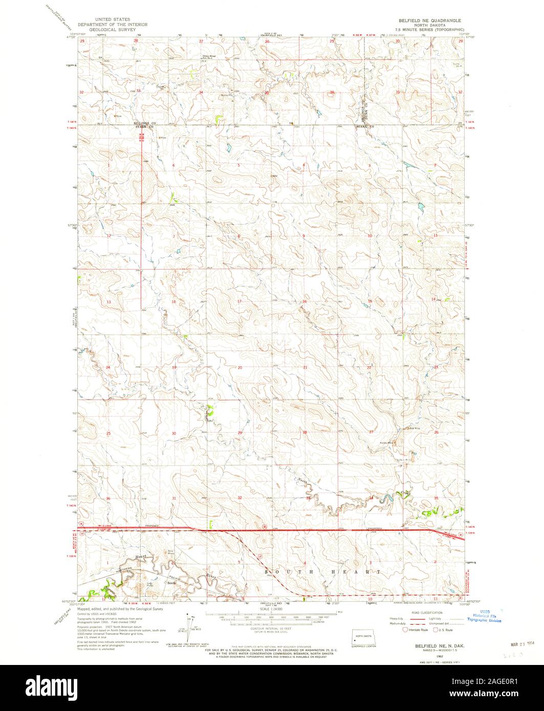 Belfield map hires stock photography and images Alamy