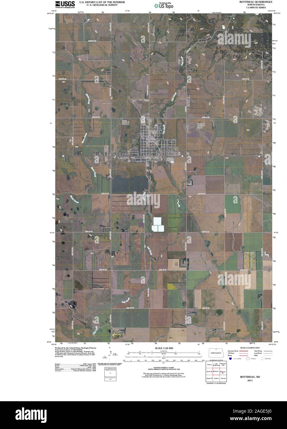 Bottineau map hires stock photography and images Alamy