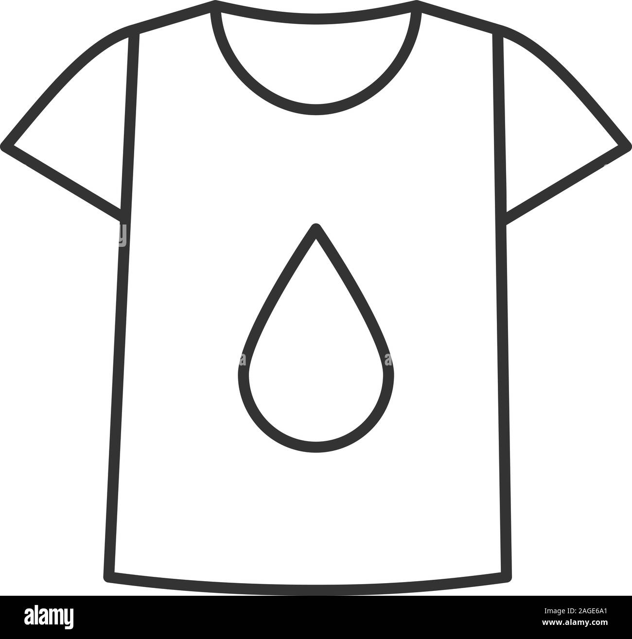 Pencil to Shirt – Contour Print