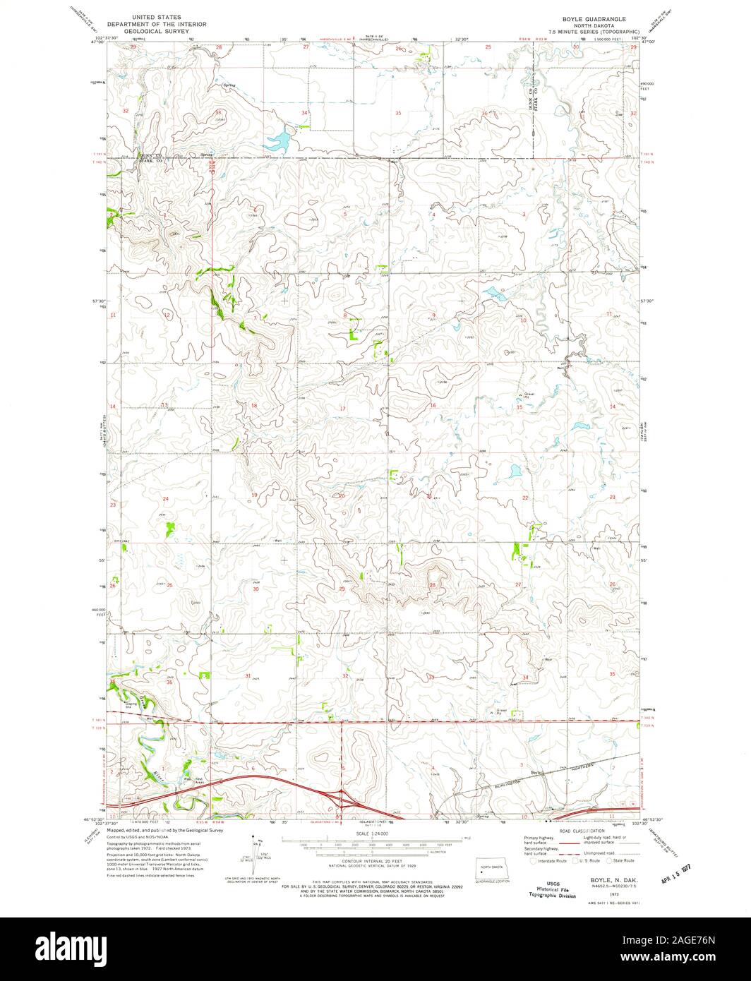 Map of boyle Cut Out Stock Images & Pictures Alamy