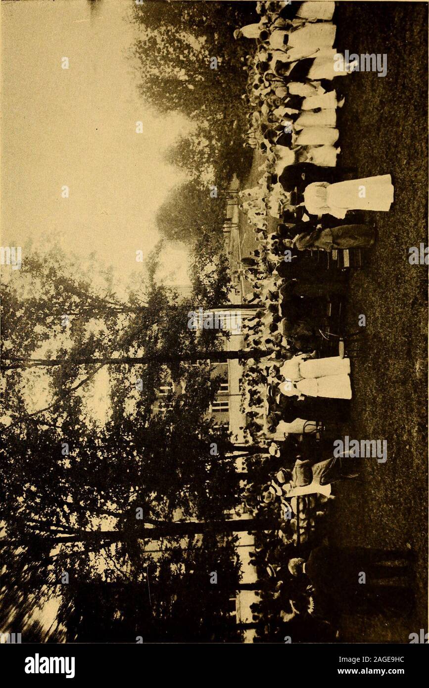 . Bulletin of the State Normal School, Fredericksburg, Virginia, June, 1915. ualitative and quantita-tive. Complete and systematic notes of experiments are required.The form and composition of the notebooks are frequently criticized. Text: To be selected. Laboratory fee, $2.00 for the session. Three double periods per week for the session. Physics lfl-1^2: This course is required of all students. It includesthe completion of a standard text-book, in order to give the studenta comprehensive and connected view of the most important facts andlaws of elementary physics. Instruction is given by lec Stock Photo