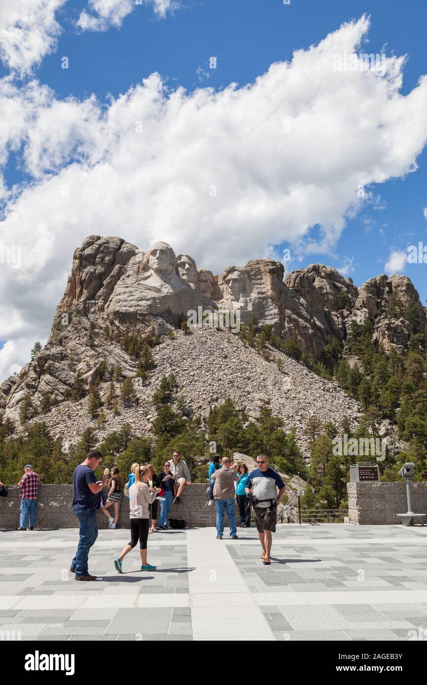 KEYSTONE, SOUTH DAKOTA June15, 2014 Tourists walk in and around the
