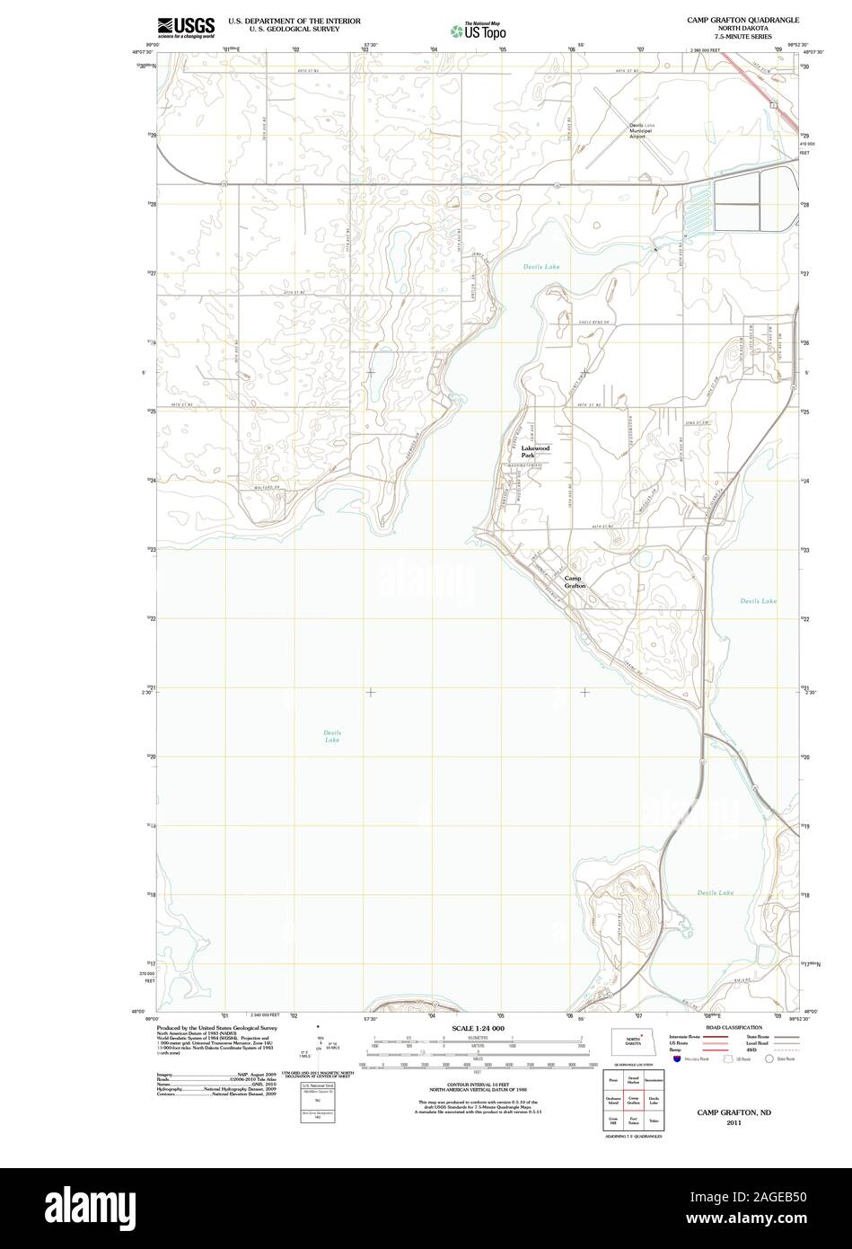 Map of grafton north dakota Cut Out Stock Images & Pictures Alamy