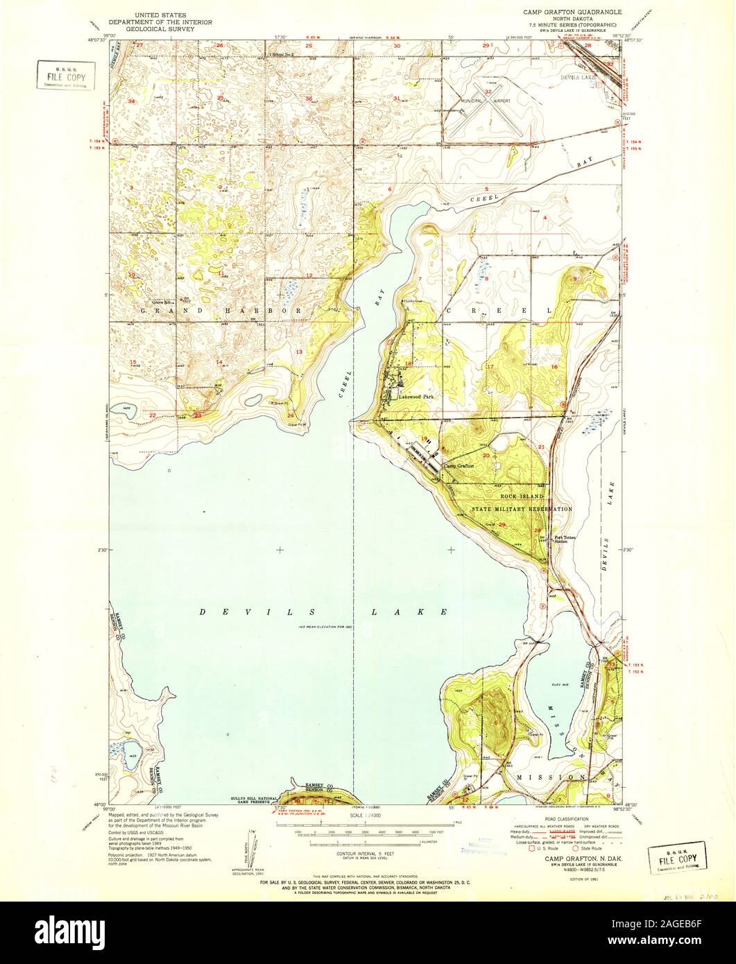 Grafton north dakota map hires stock photography and images Alamy