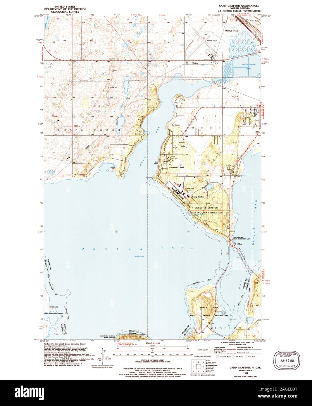 Map of grafton north dakota Cut Out Stock Images & Pictures Alamy
