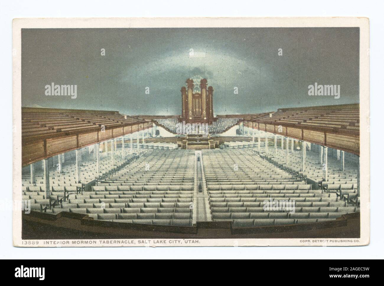 Mormon tabernacle interior hi-res stock photography and images - Alamy