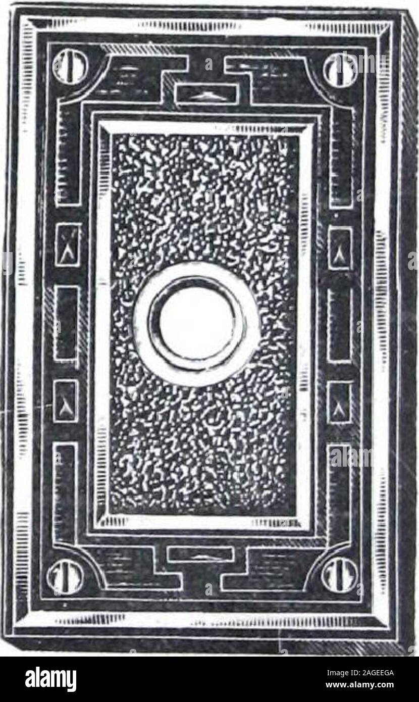 Illustrated Catalogue Of Locks And Builders Hardware No 6550 Etc Georgia Design Wrought Metal Knobs Cast Metal Escutcheons With Matted Centres No 6500 Design Has One Piece Knobs Inside Door Sets