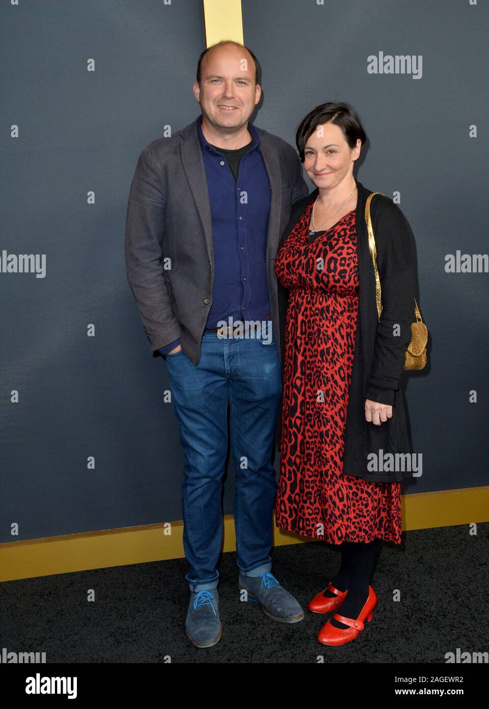 Los Angeles, USA. 18th Dec, 2019. Rory Kinnear & Pandora Colin at the premiere of '1917' at the TCL Chinese Theatre. Picture Credit: Paul Smith/Alamy Live News Stock Photo