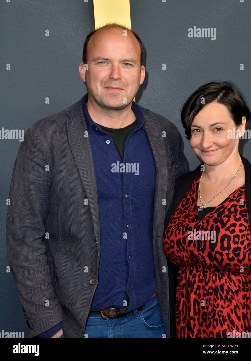 Los Angeles, USA. 18th Dec, 2019. Rory Kinnear & Pandora Colin at the premiere of '1917' at the TCL Chinese Theatre. Picture Credit: Paul Smith/Alamy Live News Stock Photo