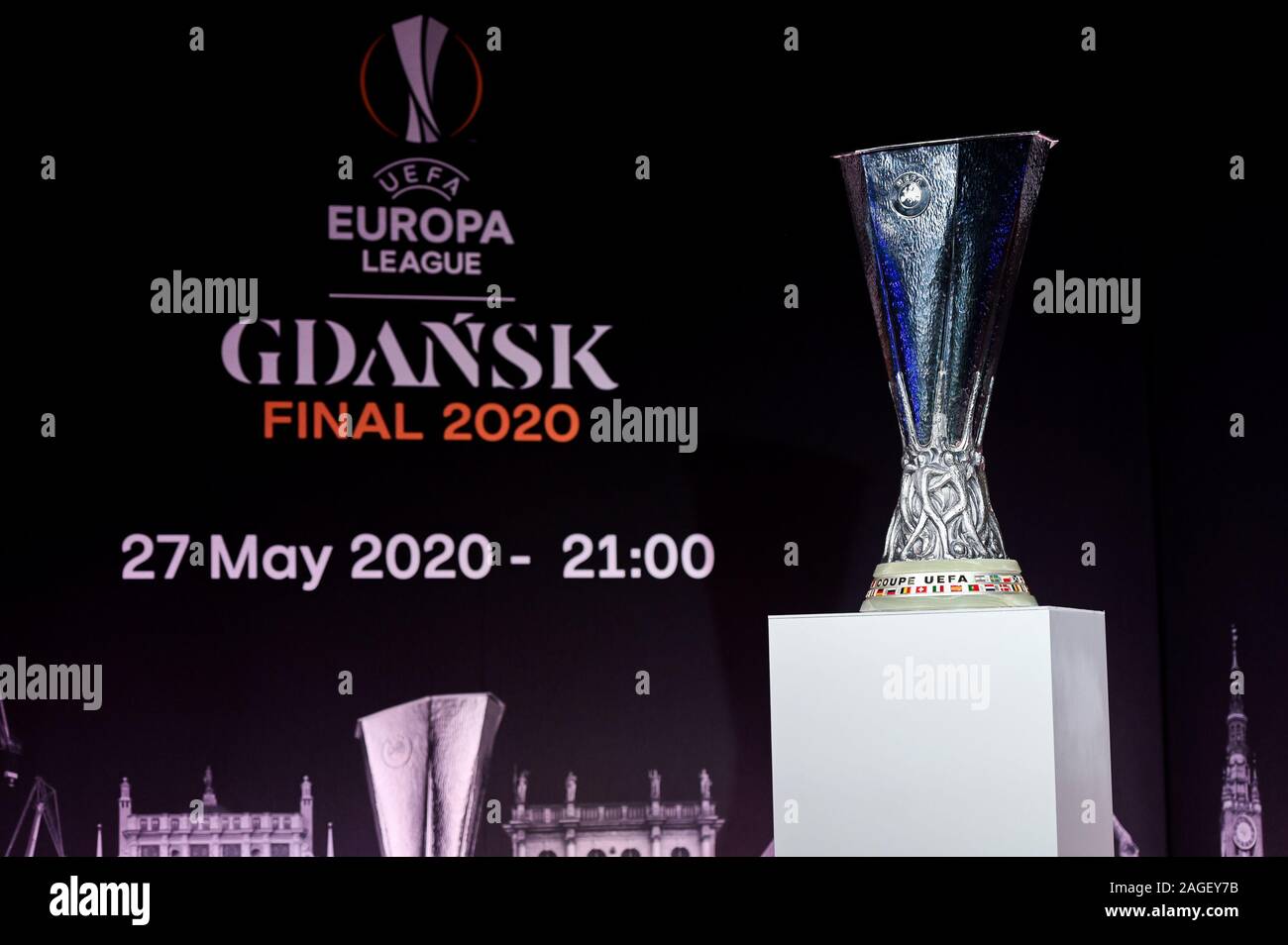 Europa League Trophy High Resolution Stock Photography And Images Alamy