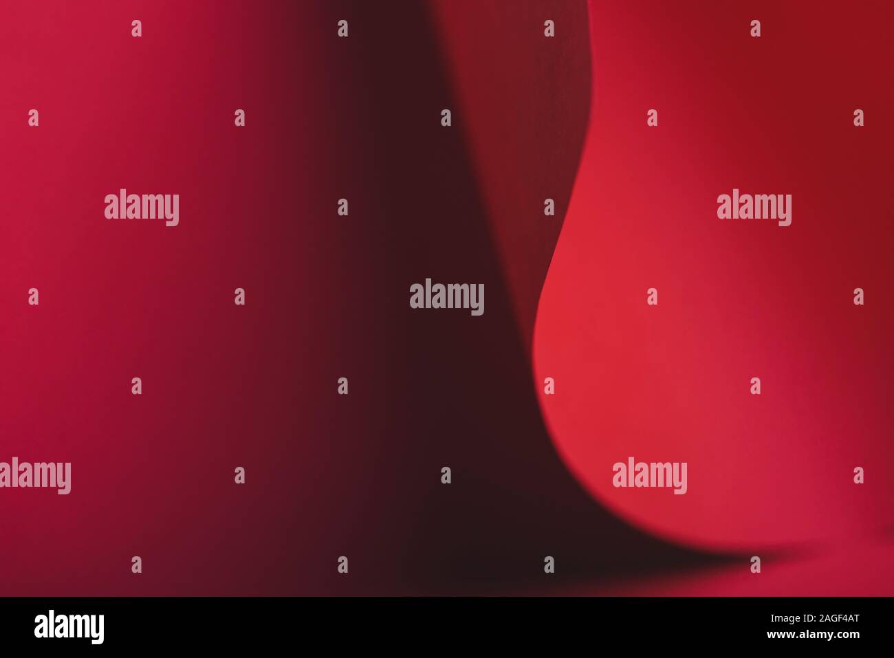 Abstract red geometry creative shape background. Modern and trendy ...