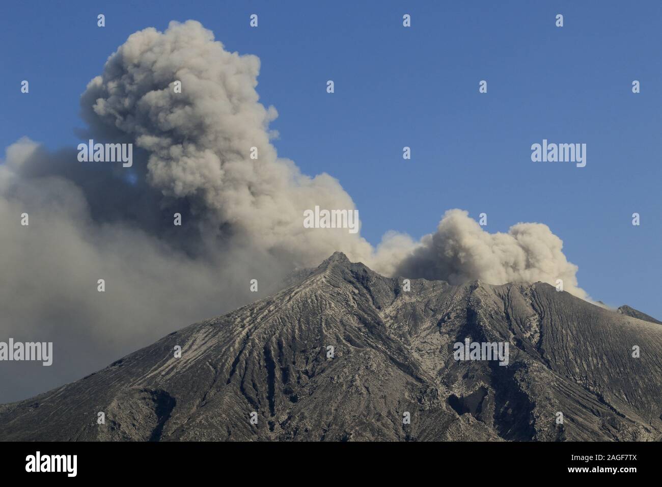 Sakurajima volcano in Japan Stock Photo