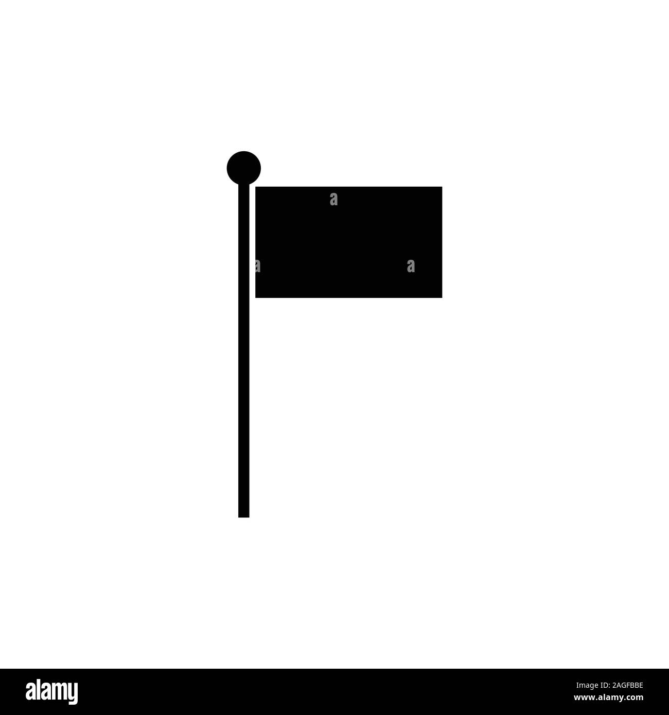 flag black vector icon Stock Vector Image & Art Alamy