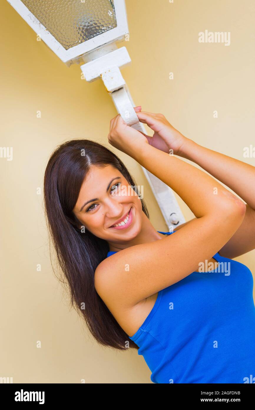 Teen girl portrait looking at camera eyeshot eye eyes contact very