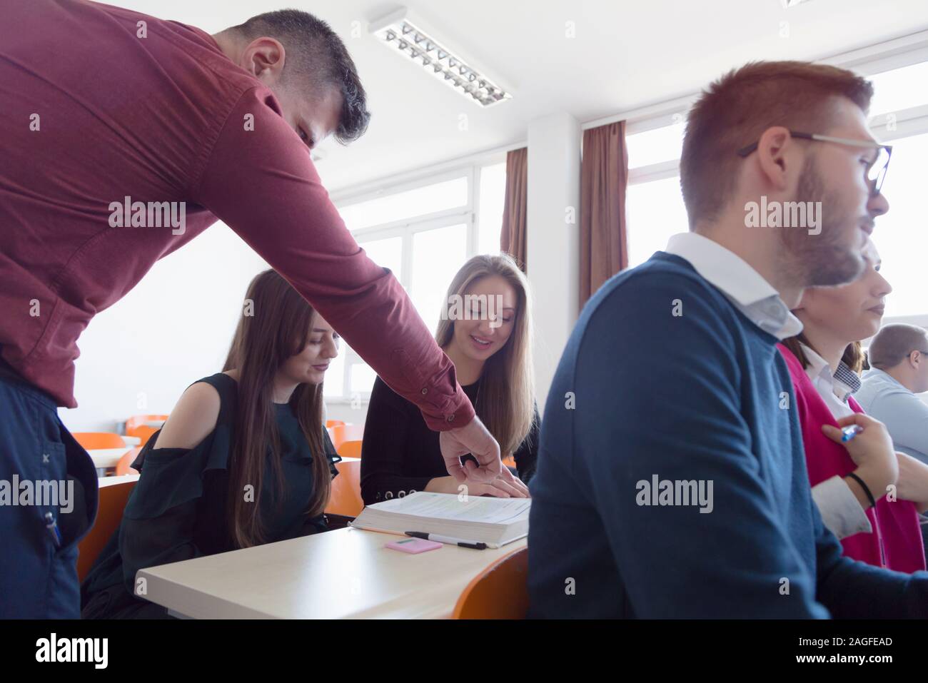 Student Explained Helped explain hi-res stock photography and images - Alamy