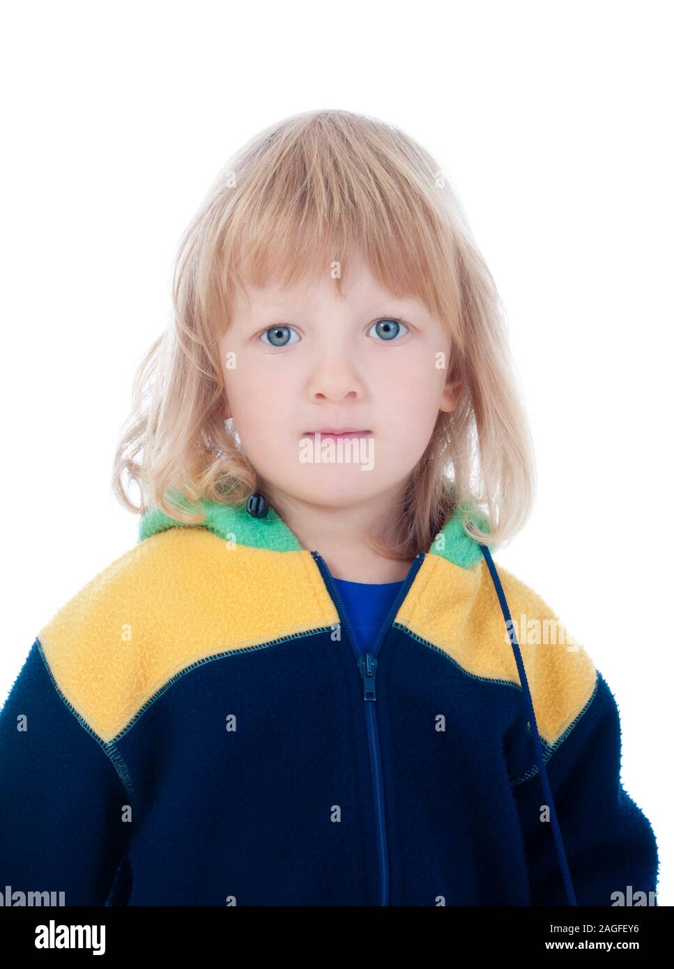 Boy long blond hair box hi-res stock photography and images - Alamy